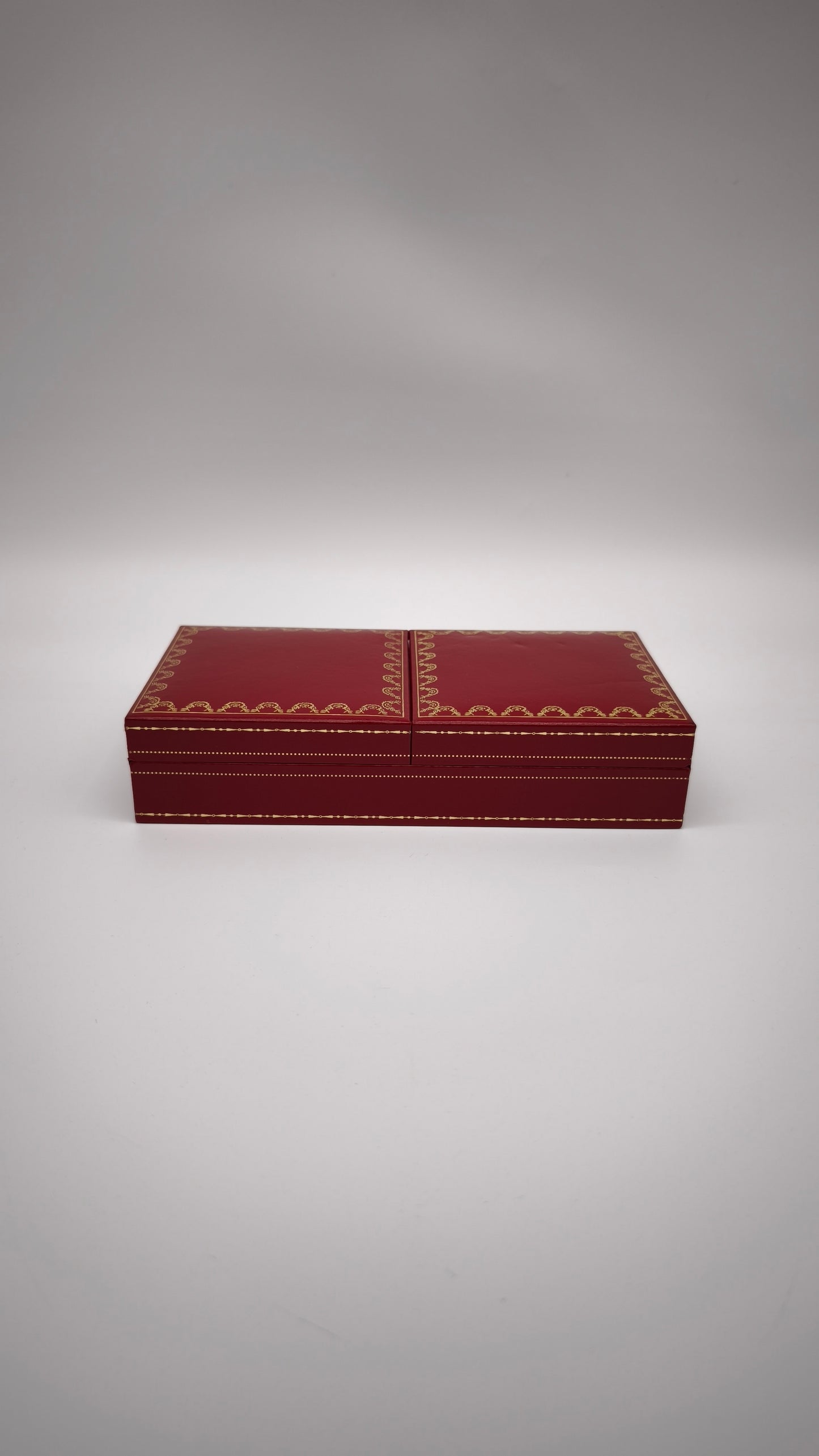 248 Scatola box penna Pasha' de Cartier vintage rossa