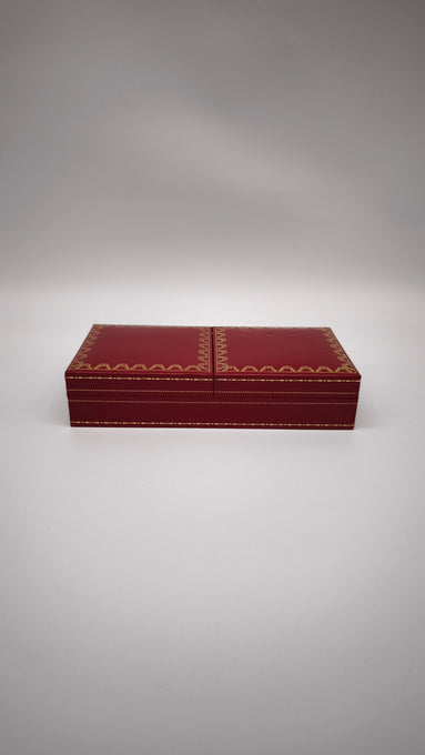 248 Scatola box penna Pasha' de Cartier vintage rossa