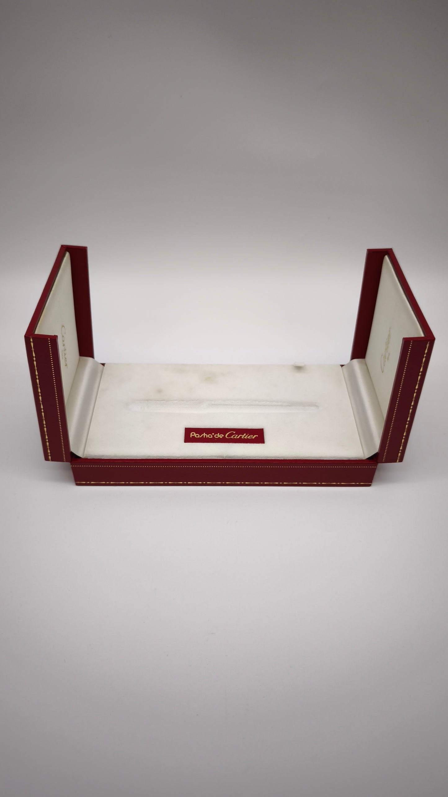 248 Scatola box penna Pasha' de Cartier vintage rossa