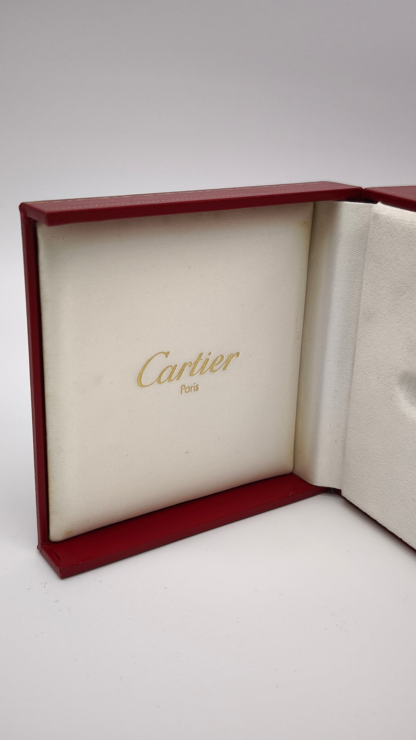248 Scatola box penna Pasha' de Cartier vintage rossa