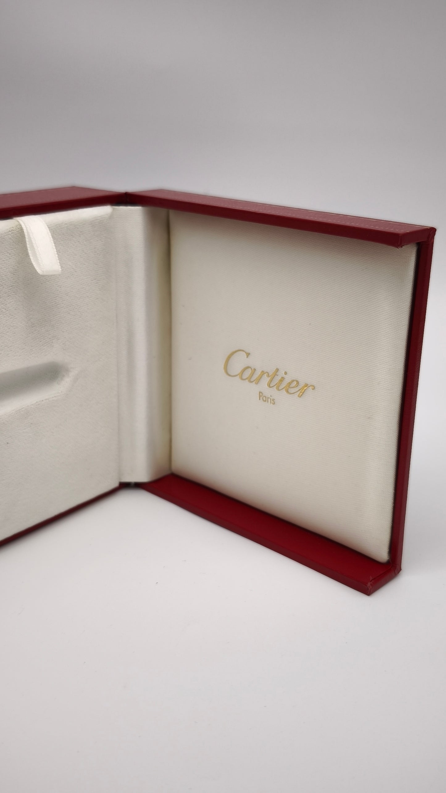 248 Scatola box penna Pasha' de Cartier vintage rossa