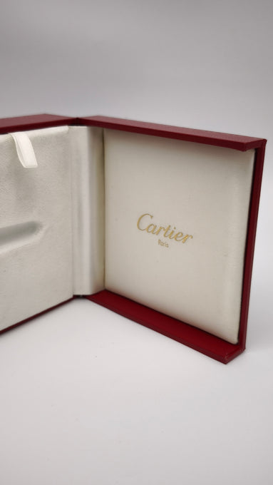 248 Scatola box penna Pasha' de Cartier vintage rossa