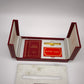 248 Scatola box penna Pasha' de Cartier vintage rossa