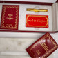 248 Scatola box penna Pasha' de Cartier vintage rossa