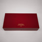 248 Scatola box penna Pasha' de Cartier vintage rossa