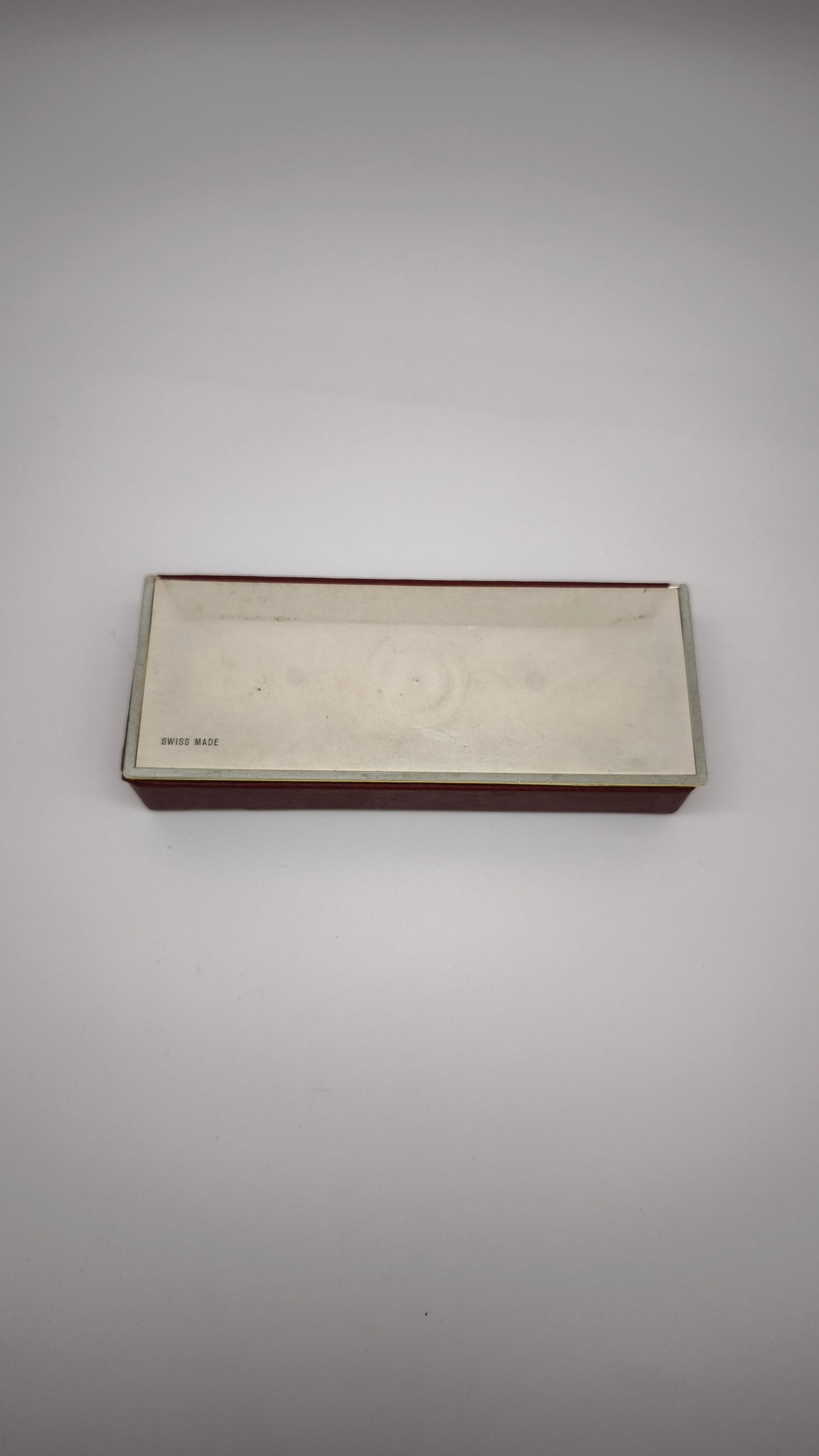 255 Scatola Omega vintage rossa, anni '60