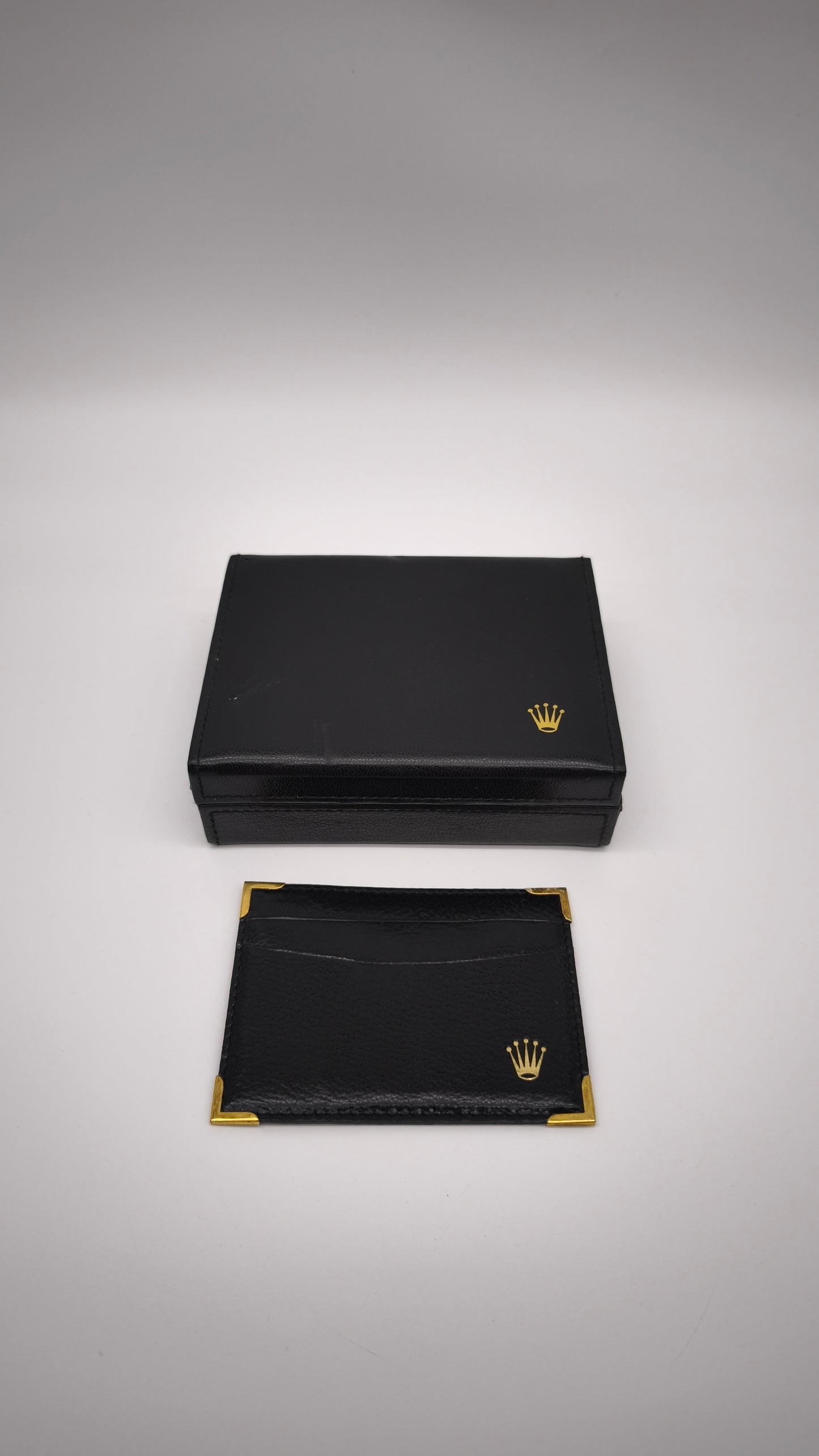 254 Scatola Rolex nera con porta garanzia