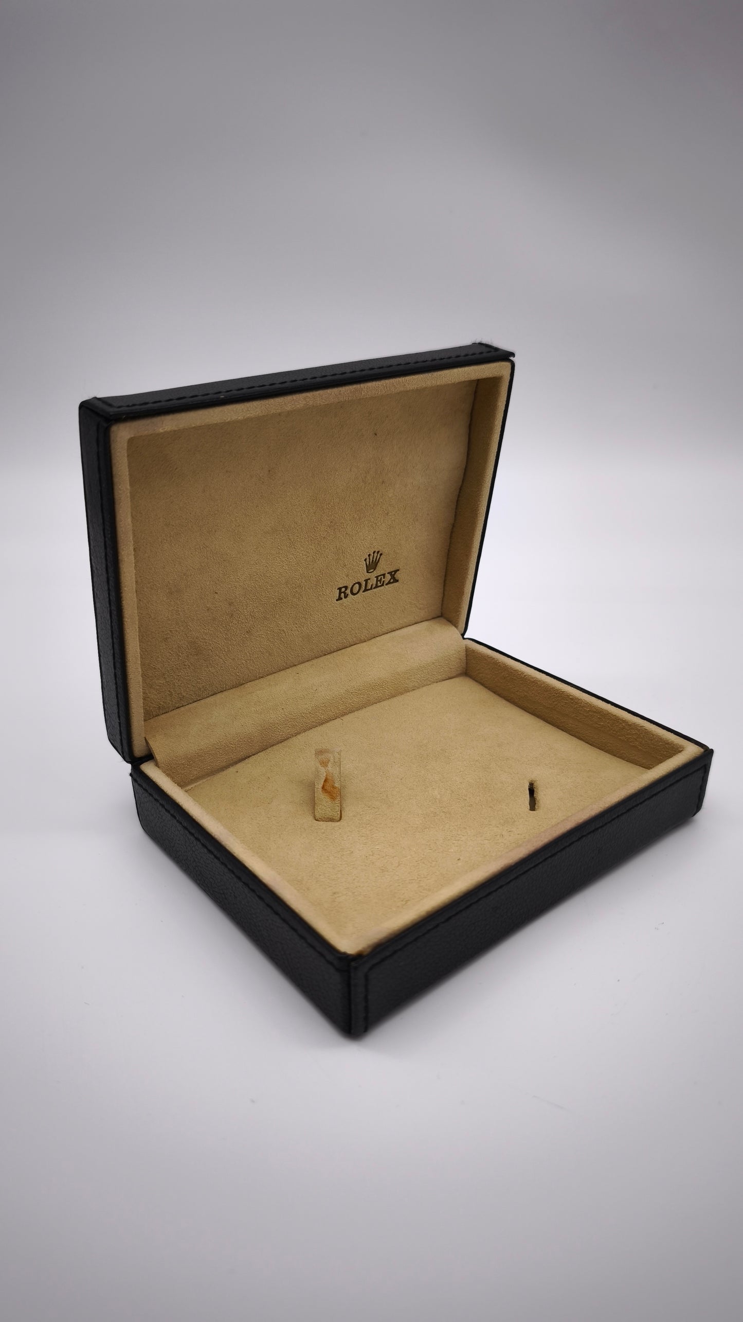 254 Scatola Rolex nera con porta garanzia