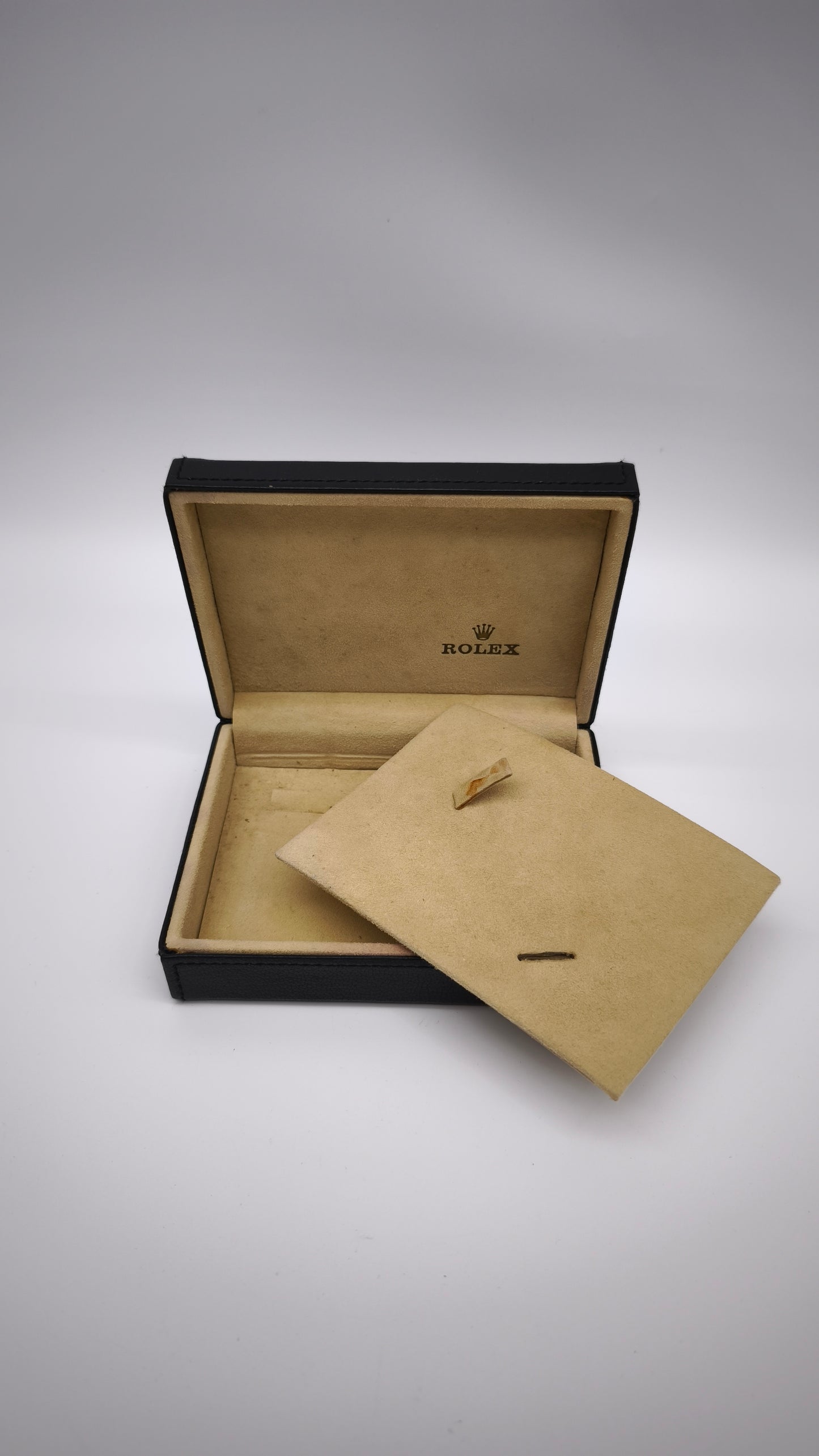 254 Scatola Rolex nera con porta garanzia
