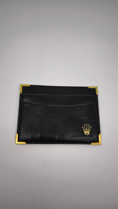 254 Scatola Rolex nera con porta garanzia