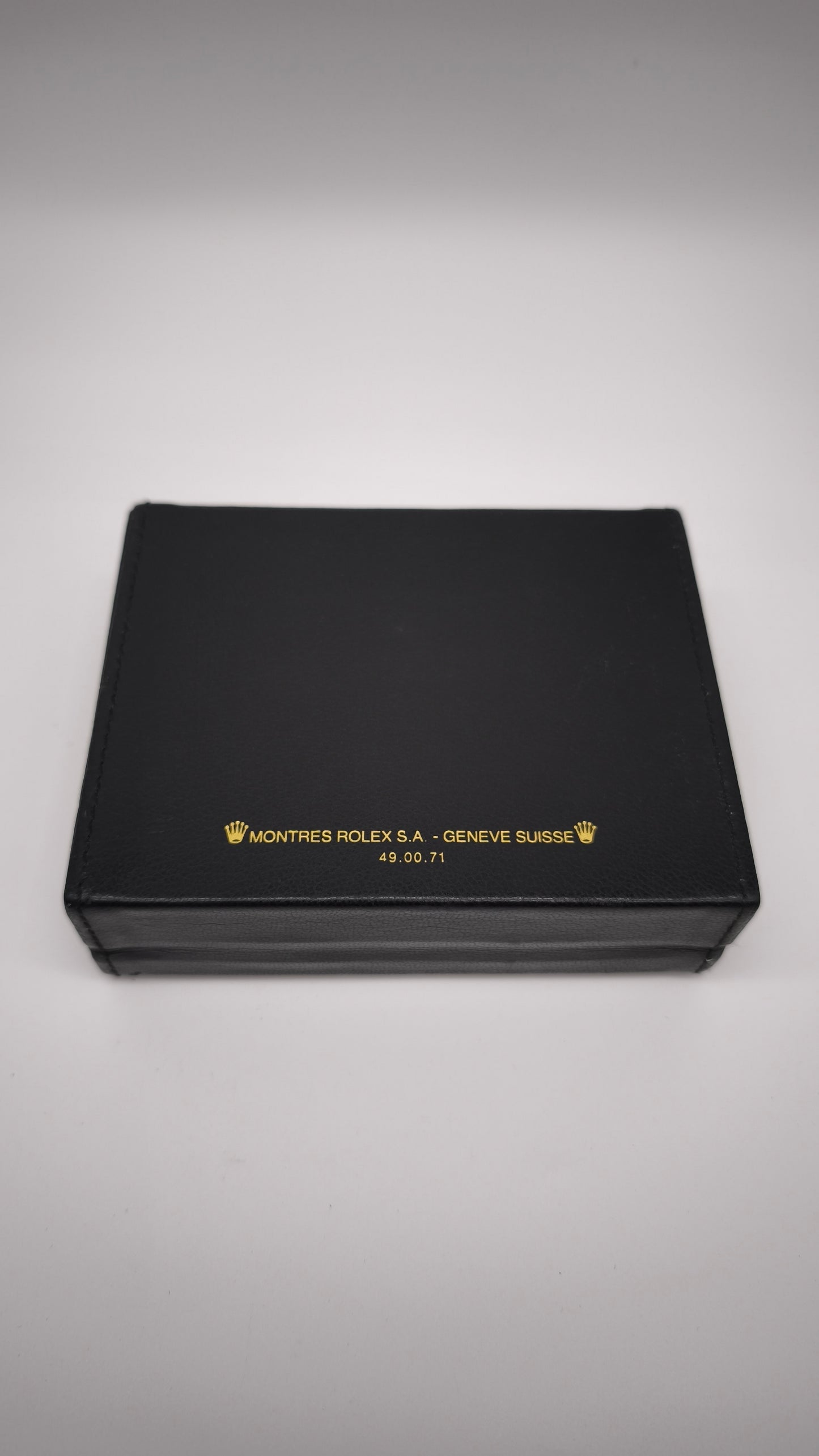 254 Scatola Rolex nera con porta garanzia