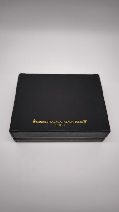 254 Scatola Rolex nera con porta garanzia
