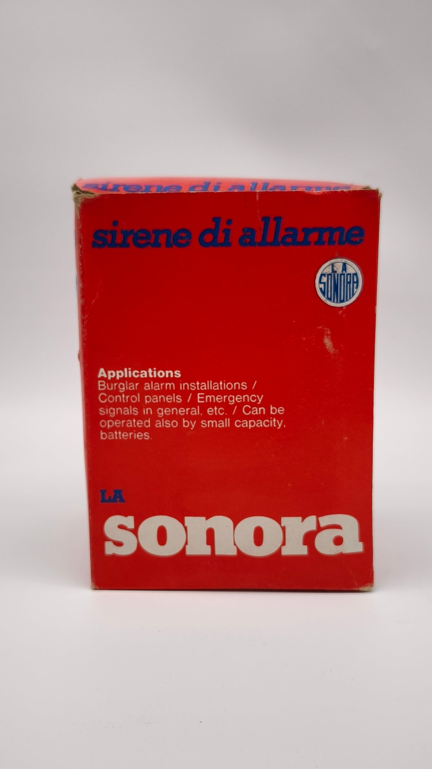 92916 Sirena vintage La sonora con scatola