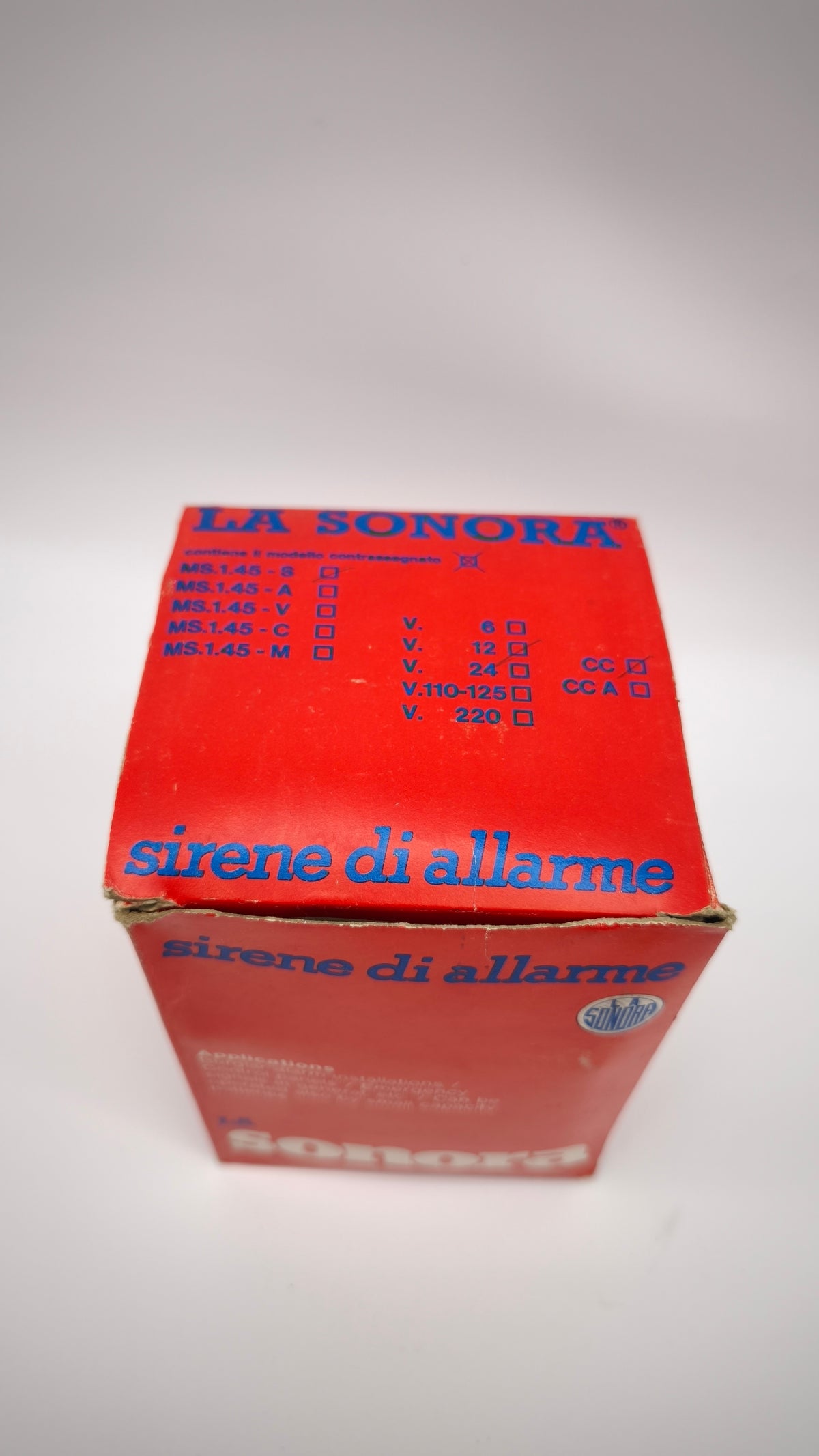 92916 Sirena vintage La sonora con scatola