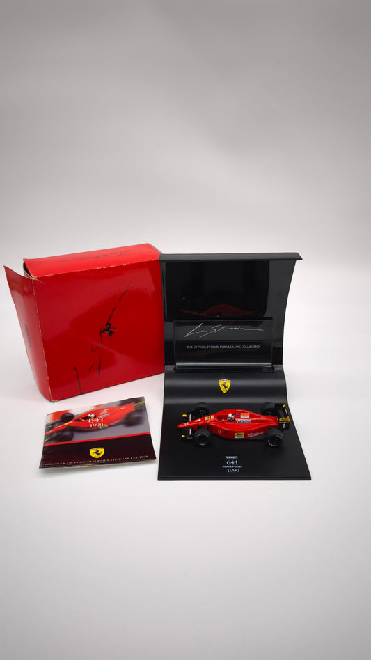 92905 Modellino Ferrari 641 Alain Prost 1990, The official Ferrari Formula one collection