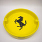 242 Portacenere Ferrari giallo con scatola rossa