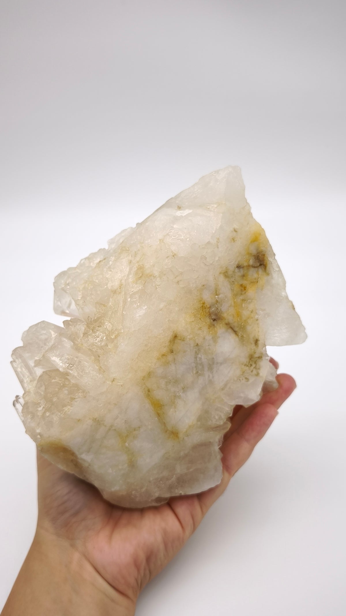 93061 Drusa di Cristallo di Rocca (Quarzo Ialino) 1,8 Kg