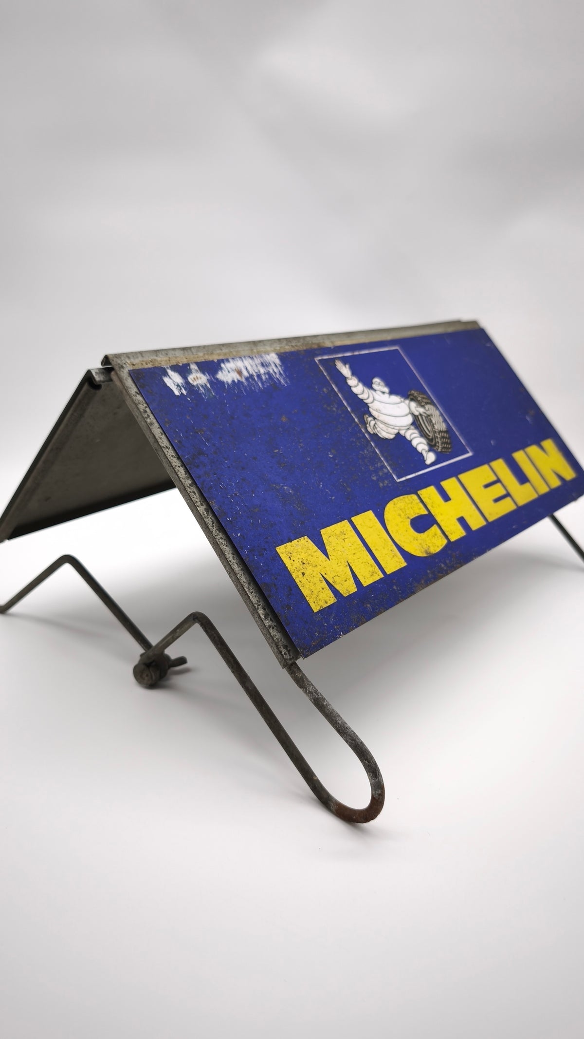 92639 Insegna da banco vintage Michelin
