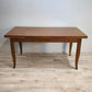 93176 Tavolo allungabile in legno con piano rettangolare
