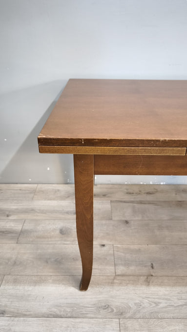 93176 Tavolo allungabile in legno con piano rettangolare