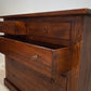 258 Cassettiera in legno con cinque cassetti
