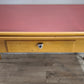 93258 Tavolo allungabile con piano in formica rossa