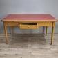 93258 Tavolo allungabile con piano in formica rossa