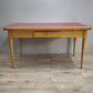 93258 Tavolo allungabile con piano in formica rossa