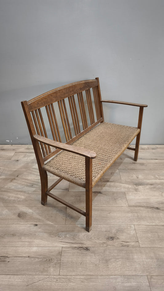 93237 Divanetto in legno e corda
