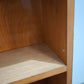 93280 Libreria bassa in legno chiaro