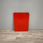93309 Tavolo vintage pieghevole con piano rosso