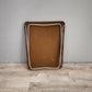 93309 Tavolo vintage pieghevole con piano rosso