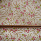 93314 Separé in legno e tessuto con decorazione a motivo floreale