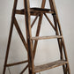 93298 Scalone vintage in legno richiudibile