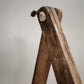 93298 Scalone vintage in legno richiudibile