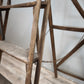 93298 Scalone vintage in legno richiudibile