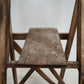 93298 Scalone vintage in legno richiudibile