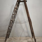 93298 Scalone vintage in legno richiudibile
