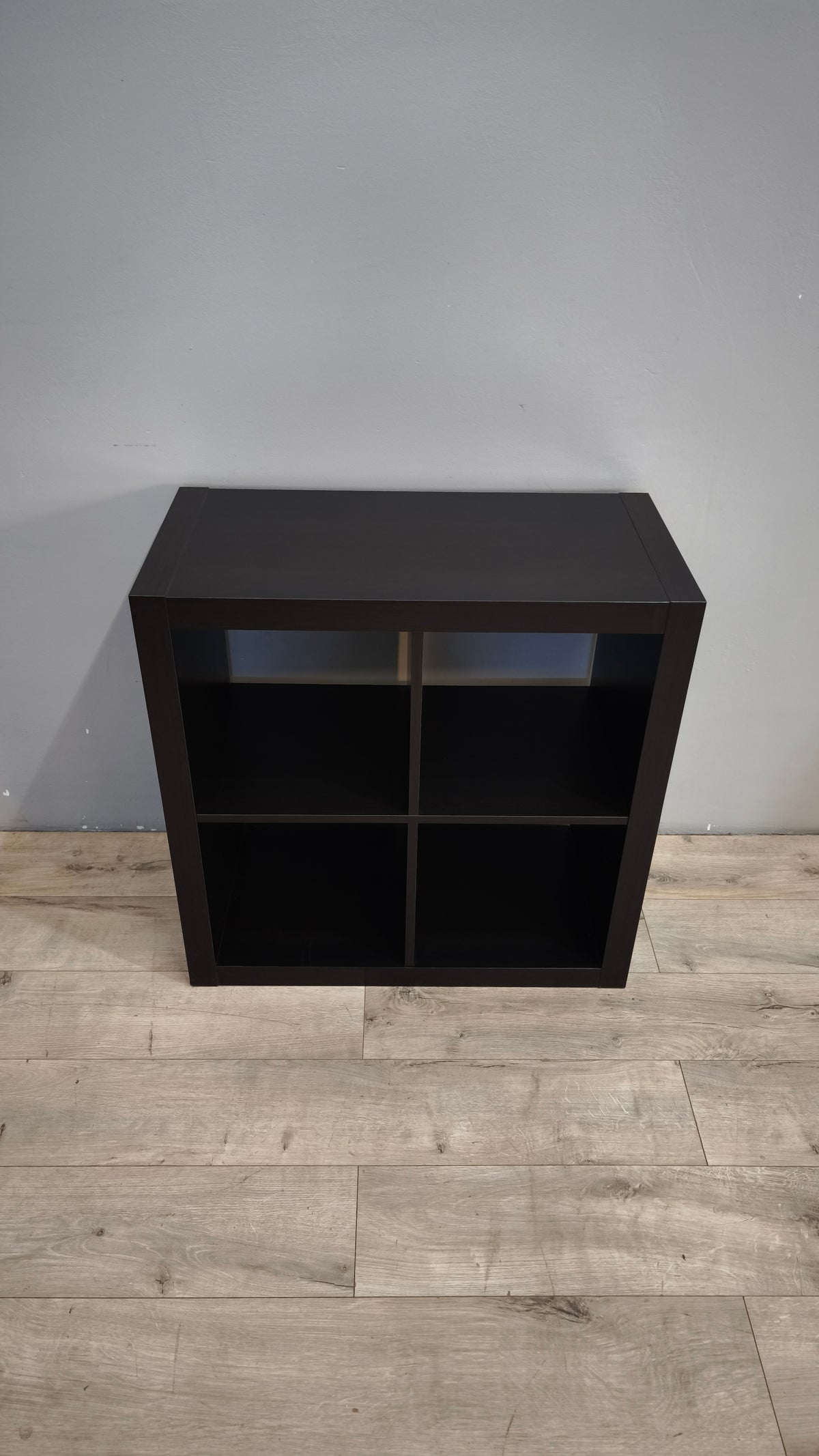 93455 Libreria Kallax Ikea nera 4 cubi