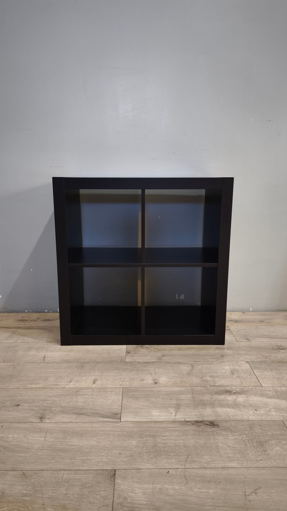 93455 Libreria Kallax Ikea nera 4 cubi