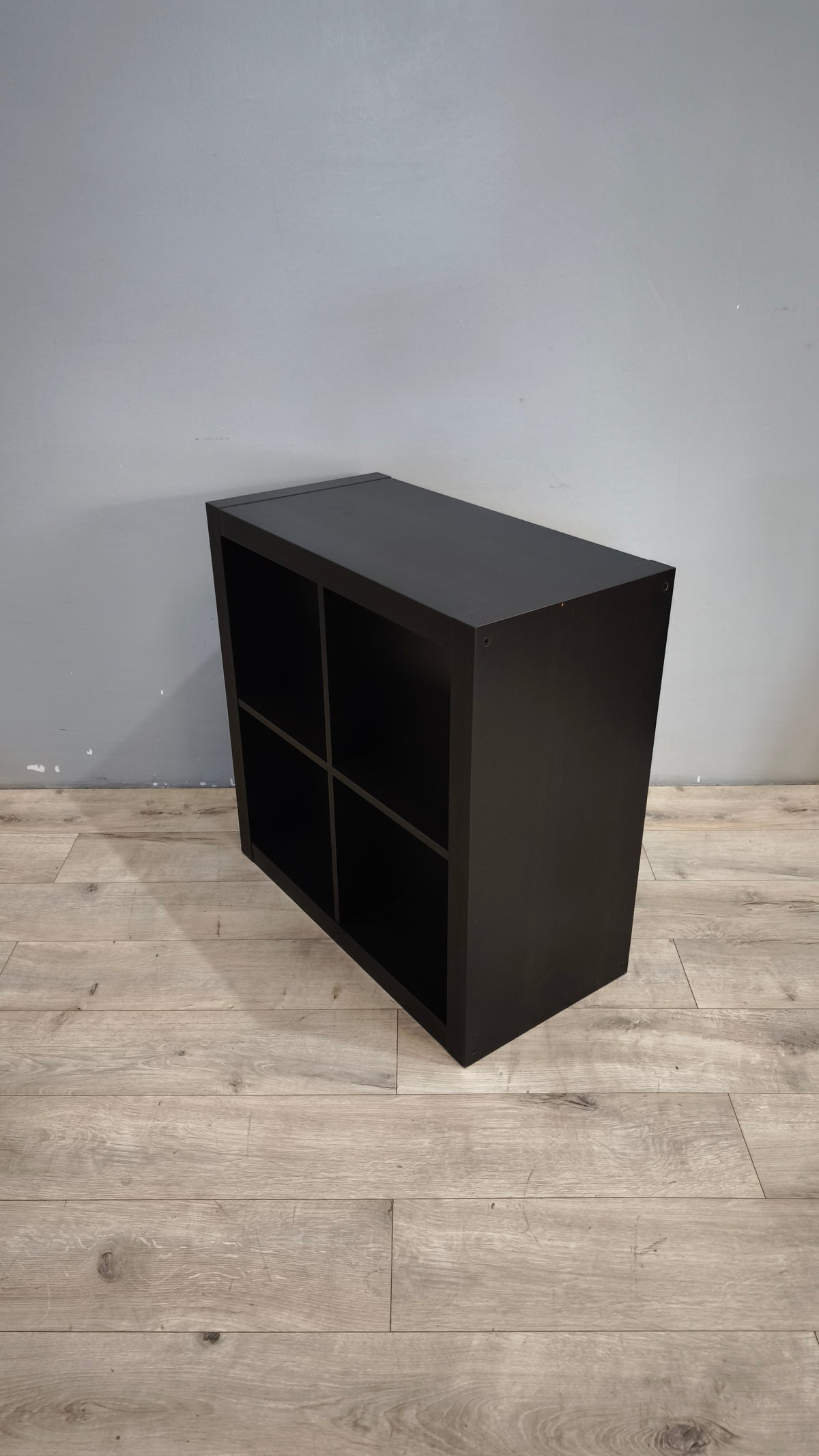 93455 Libreria Kallax Ikea nera 4 cubi