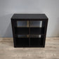 93455 Libreria Kallax Ikea nera 4 cubi