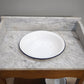 93523 Toletta in legno con piano in marmo e catini