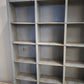 267 Scaffale porta minuterie in legno dipinto grigio