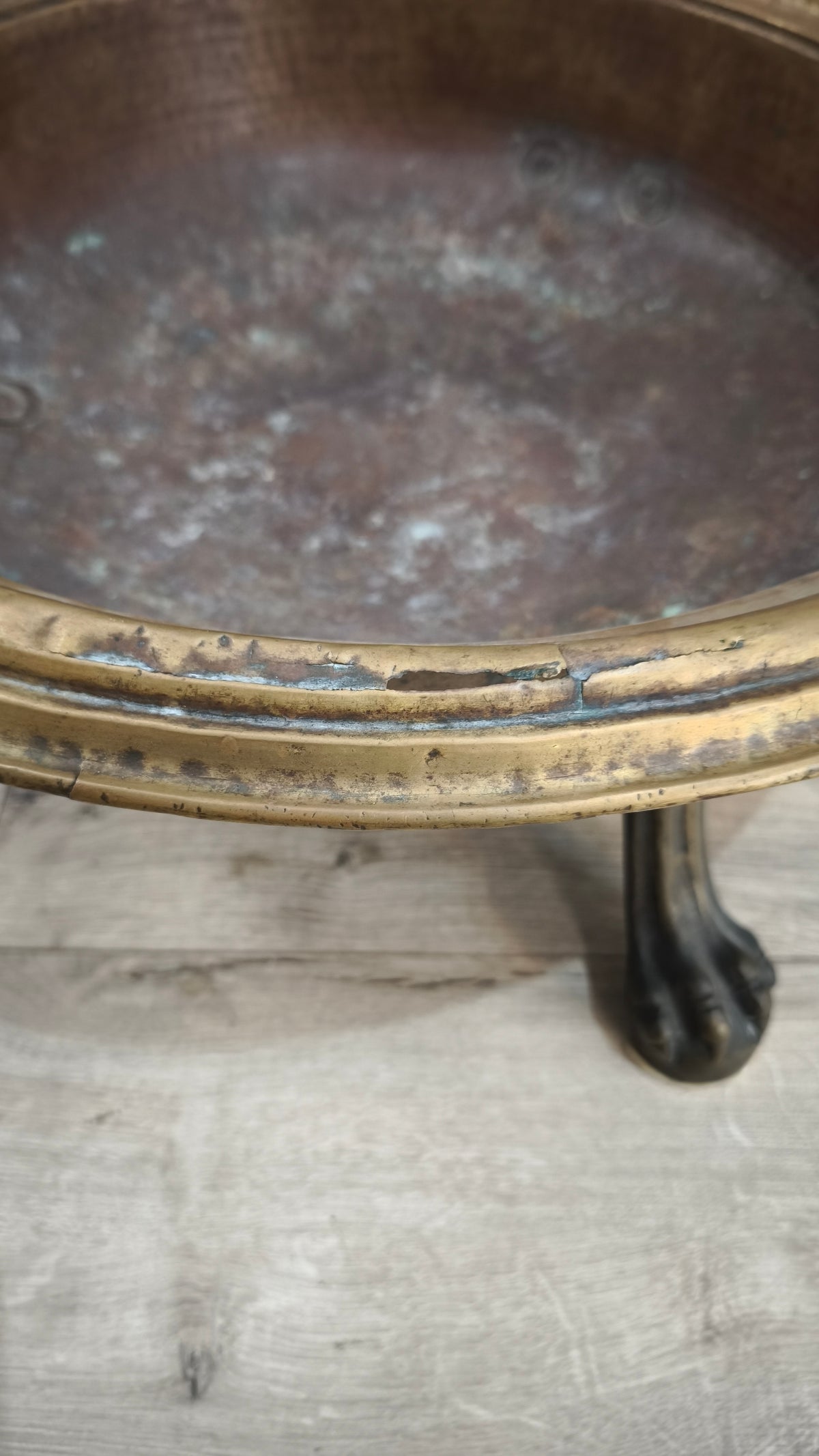 93597 Braciere in ottone
