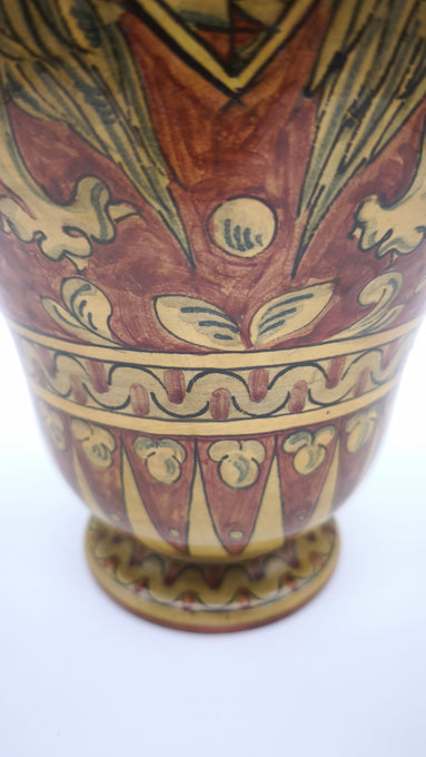 93596 Albarello in ceramica Gubbio Magnanelli