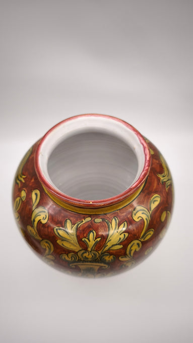 93596 Albarello in ceramica Gubbio Magnanelli