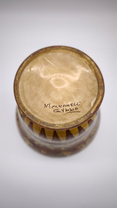 93596 Albarello in ceramica Gubbio Magnanelli