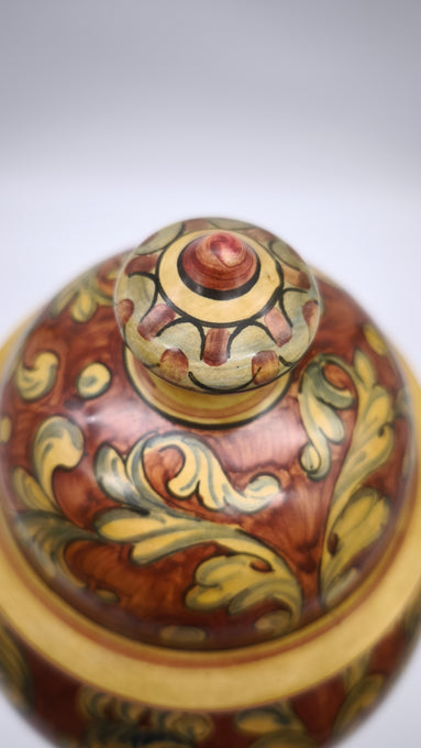 93596 Albarello in ceramica Gubbio Magnanelli