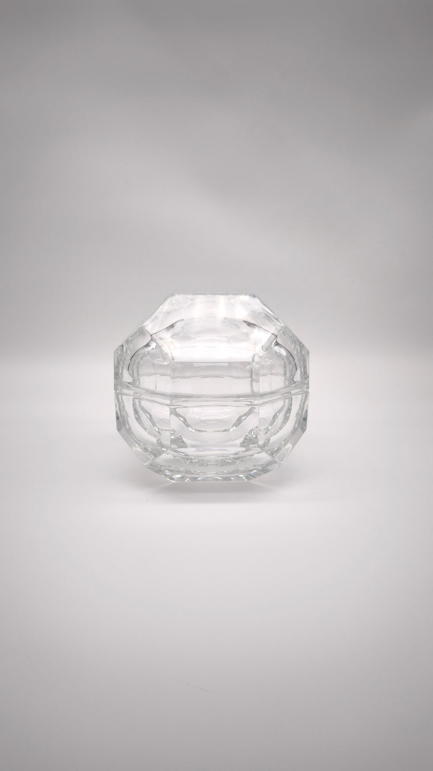 93559 Scatola in cristallo di forma geometrica
